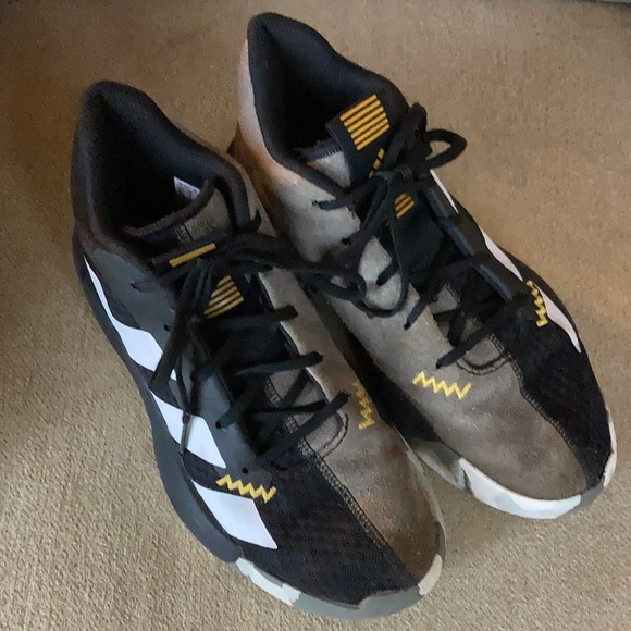 ADIDAS Pro Next 2019 Kids Mid Top Basketball Shoes/Sneakers - Picture 4 of 10